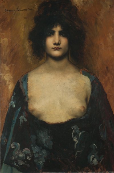 Orientalisk flicka, ca 1890-1895. av Juana Romani
