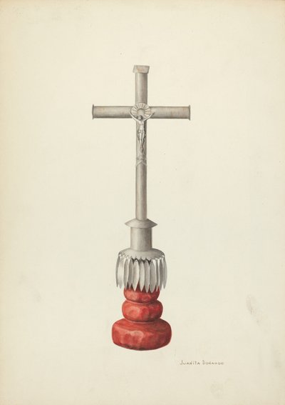 Krucifix, c. 1936. av Juanita Donahoo