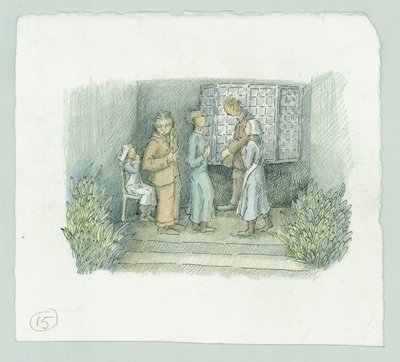 Tysk sjöbombning av Scarborough, North Yorkshire, 1914 2014. av Judith Dobie