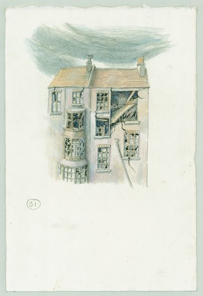 Tysk sjöbombning av Scarborough, North Yorkshire, 1914 2014. av Judith Dobie