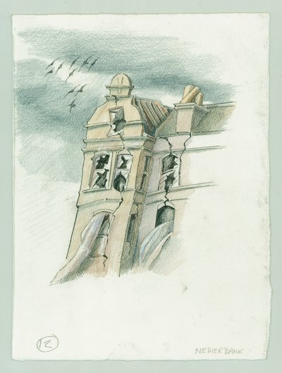 Tysk sjöbombning av Scarborough, North Yorkshire, 1914 2014. av Judith Dobie