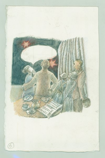 Tysk sjöbombning av Scarborough, North Yorkshire, 1914 2014. av Judith Dobie