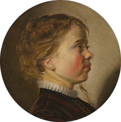 Ung pojke i profil, ca. 1630. av Judith Leyster