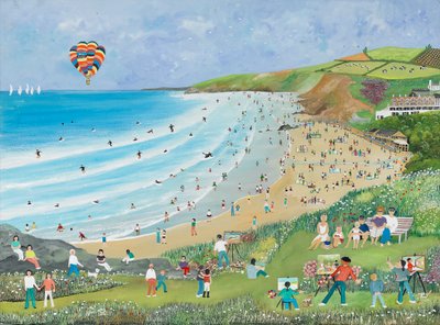 Watergate Bay, Cornwall av Judy Joel