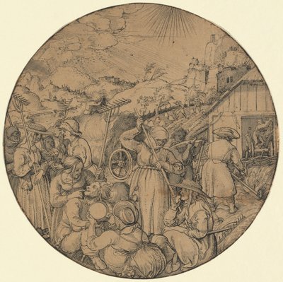 Höskörden (juni) av Jörg Breu the Elder