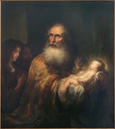 Simeon im Tempel av Jürgen Ovens