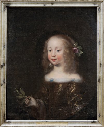 Swedish: Augusta Maria, 1649-1728, prinsessa av Holstein-Gottorp Augusta Maria, 1649-1728, prinsessa av Holstein-Gottorp av Jürgen Ovens