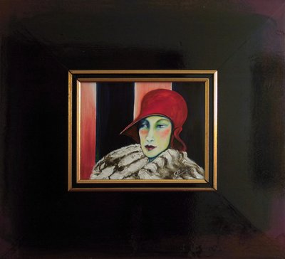 Belle Epoque VII -Dame mit roter Kappe II- av JuleSimo