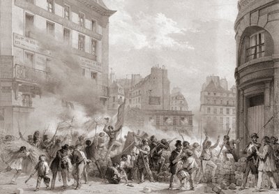 1848 revolution, Frankrike av Jules (after) David