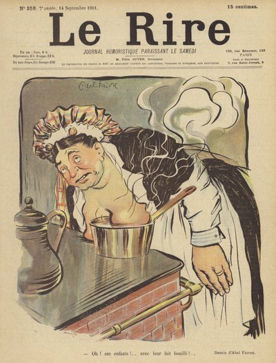 Illustration för Le Rire av Jules Abel Faivre
