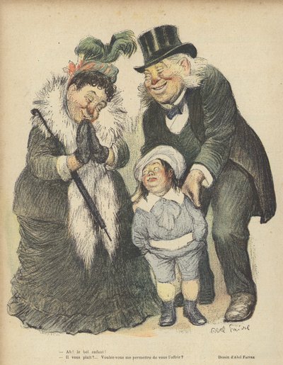 Illustration för Le Rire av Jules Abel Faivre