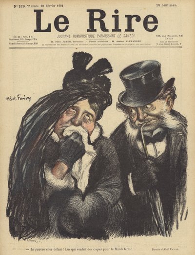 Illustration för Le Rire av Jules Abel Faivre