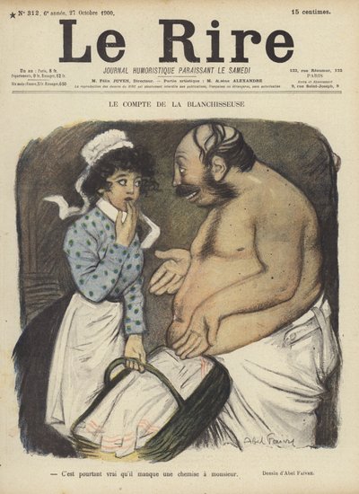 Illustration för Le Rire av Jules Abel Faivre