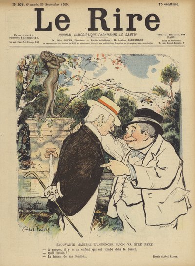Illustration för Le Rire av Jules Abel Faivre