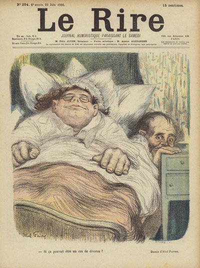 Illustration för Le Rire av Jules Abel Faivre
