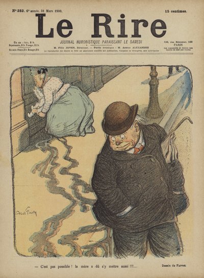 Illustration för Le Rire av Jules Abel Faivre