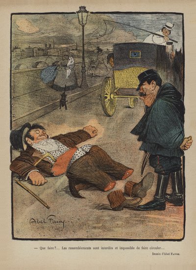 Illustration för Le Rire av Jules Abel Faivre