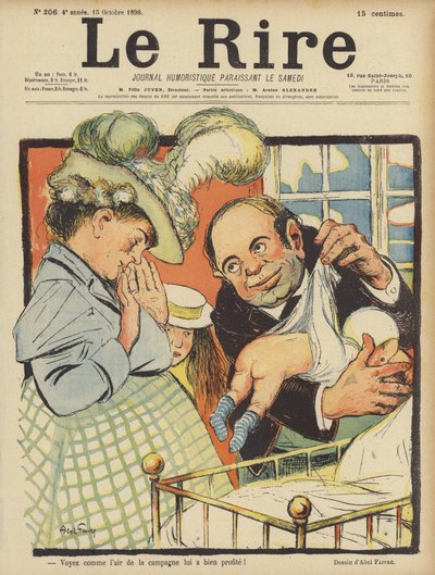 Illustration för Le Rire av Jules Abel Faivre