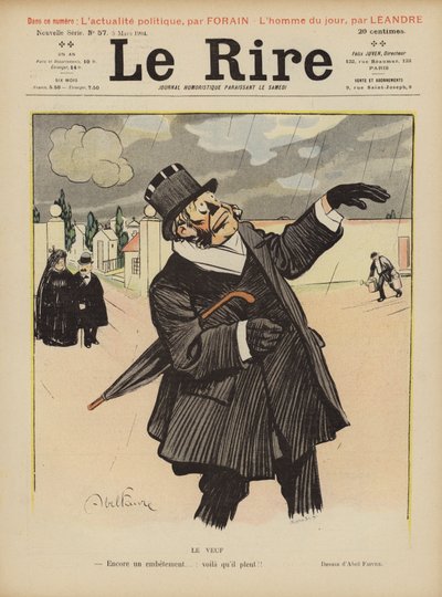 Illustration för Le Rire av Jules Abel Faivre