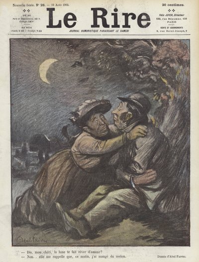 Illustration för Le Rire av Jules Abel Faivre