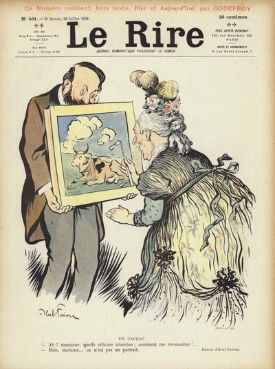Illustration för Le Rire av Jules Abel Faivre