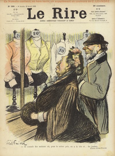 Illustration för Le Rire av Jules Abel Faivre