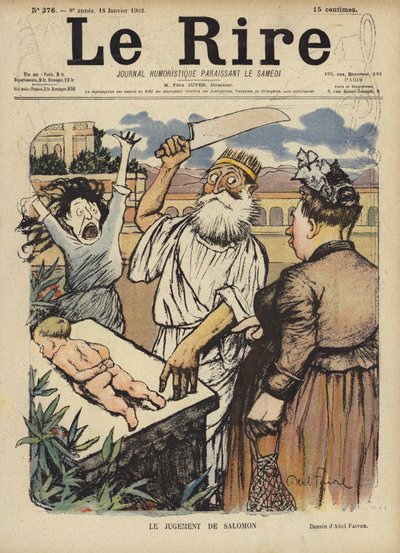 Illustration för Le Rire av Jules Abel Faivre