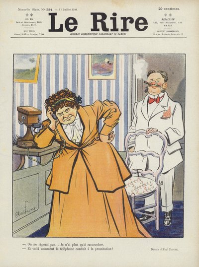 Illustration för Le Rire av Jules Abel Faivre