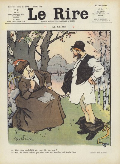 Illustration för Le Rire av Jules Abel Faivre