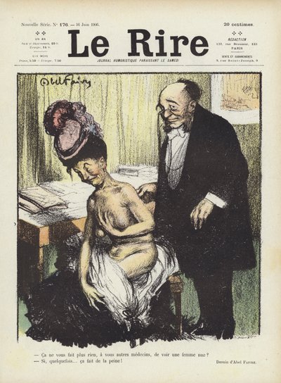 Illustration för Le Rire av Jules Abel Faivre
