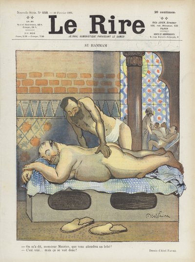 Illustration för Le Rire av Jules Abel Faivre