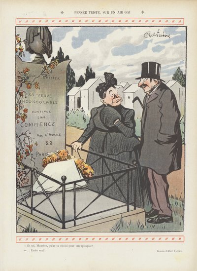 Illustration för Le Rire av Jules Abel Faivre