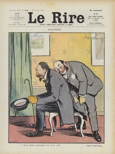Illustration för Le Rire av Jules Abel Faivre