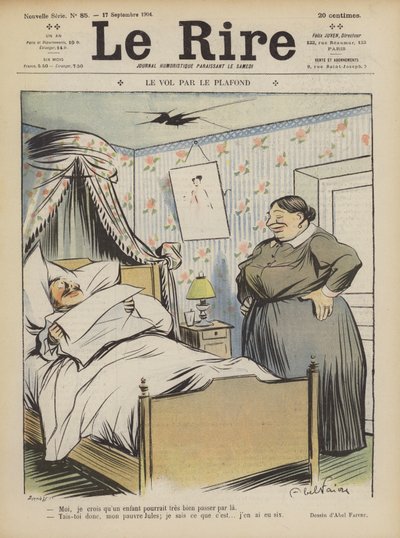 Illustration för Le Rire av Jules Abel Faivre