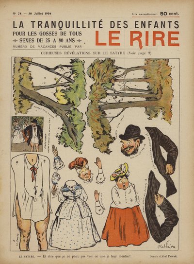 Illustration för Le Rire av Jules Abel Faivre