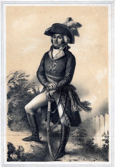 Jean-Baptiste Jourdan, marskalk av Frankrike, 1800-talet. av Jules Alfred Vincent Rigo