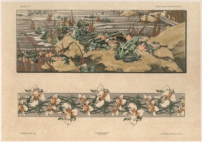 Paddor och blommor, tallrik 47 från 