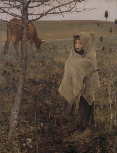 Stackars sångare av Jules Bastien-Lepage