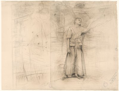Studera inför av Jules Bastien Lepage