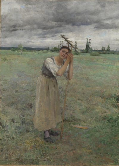 Sliten av Jules Bastien Lepage