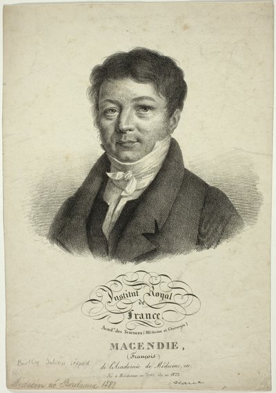 Porträtt av François Magendie av Jules Boilly
