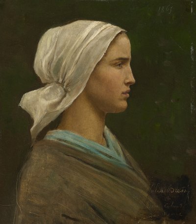Jeanne Calvet, 1865 av Jules Breton