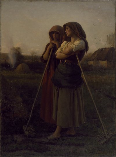Dagens slut av Jules Breton