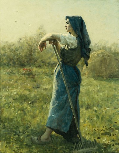 Skördaren, 1892 av Jules Breton