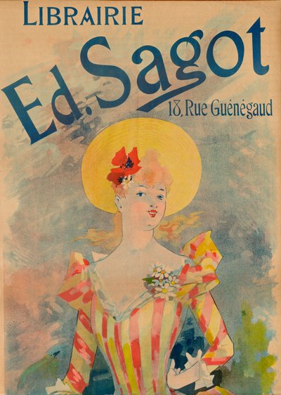 Bokhandel Ed. Svar av Jules Cheret