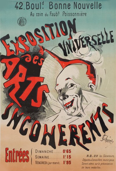 Universell utställning av osammanhängande konster, 1889. av Jules Cheret