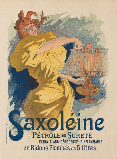 Affischens mästare: Pl. 13, Saxoléine, 1895. av Jules Cheret