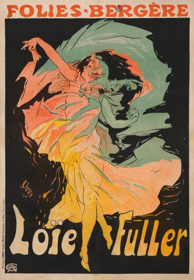 Loie Fuller av Jules Cheret