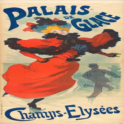 Palais de Glace. Champs-Élysées av Jules Cheret