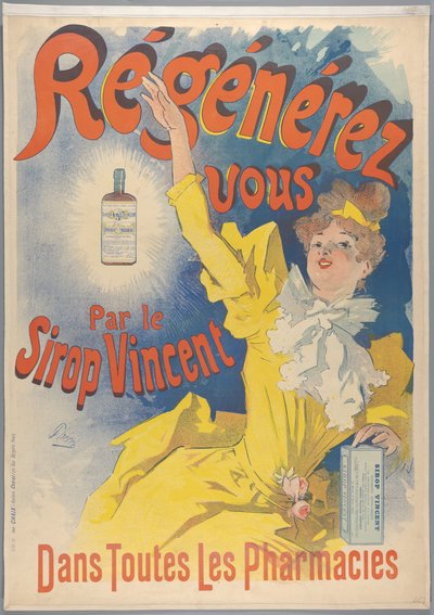 Sirop Vincent, 1893 av Jules Cheret
